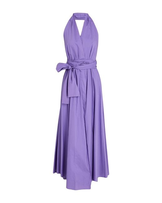 ViCOLO Purple Maxi Dress