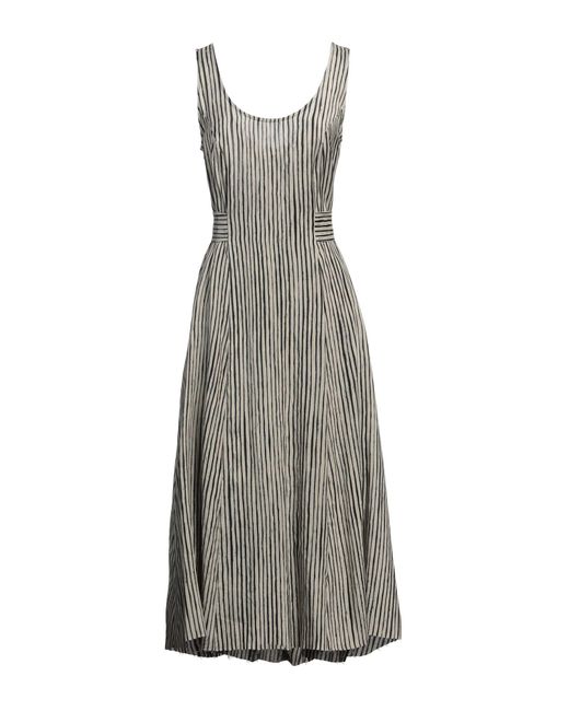 Masnada Gray Midi Dress