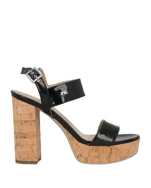 Nero Giardini Black Mules & Clogs Textile Fibers