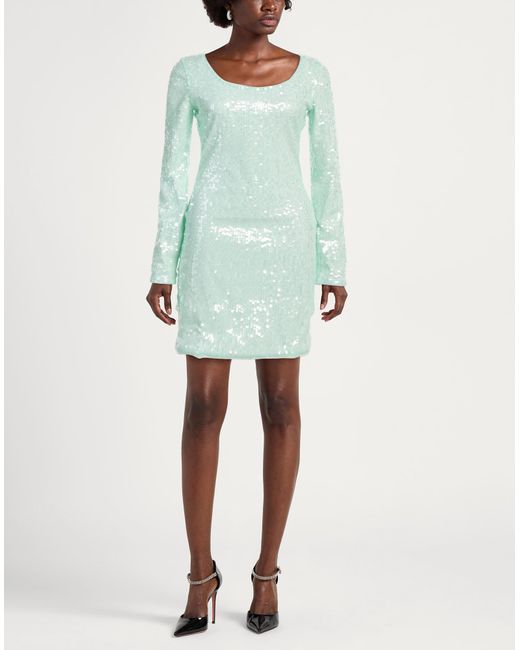 ROTATE BIRGER CHRISTENSEN Blue Mini Dress