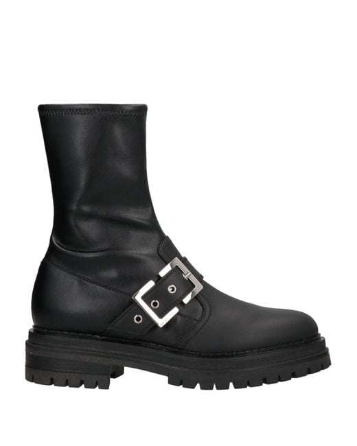 Sergio Rossi Black Ankle Boots
