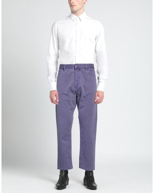 Pence Purple Trouser for men
