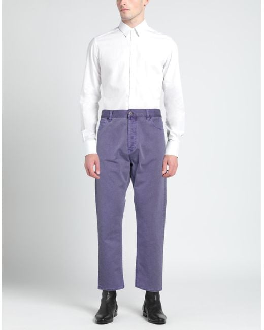 Pence Purple Trouser for men
