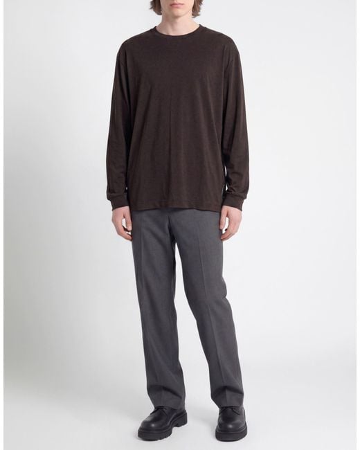 Rag & Bone Black Dark T-Shirt Cotton, Tencel for men