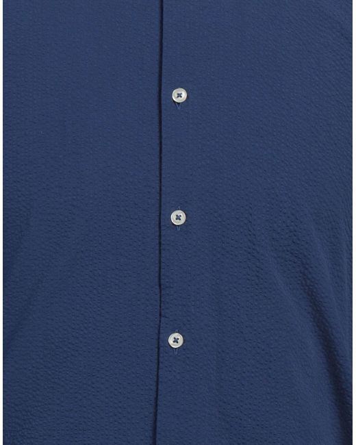 Brooksfield Blue Shirt for men