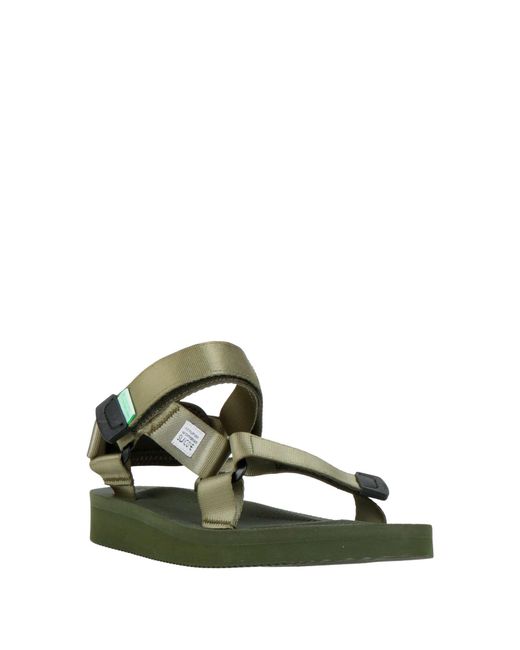 Suicoke Green Sandals