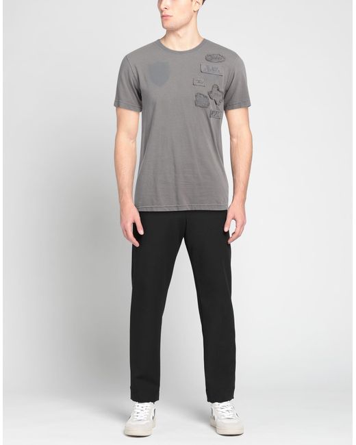 DIESEL Gray T-shirt for men