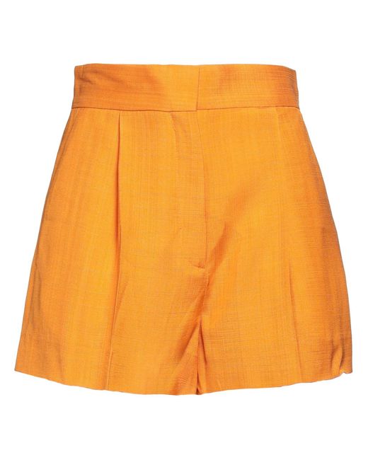 Sandro Orange Shorts & Bermuda Shorts