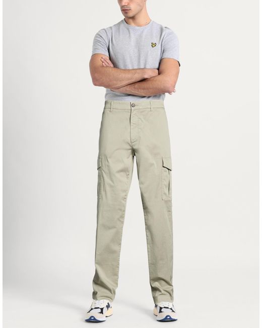 Eleventy Natural Platinum Pants Cotton, Elastane for men