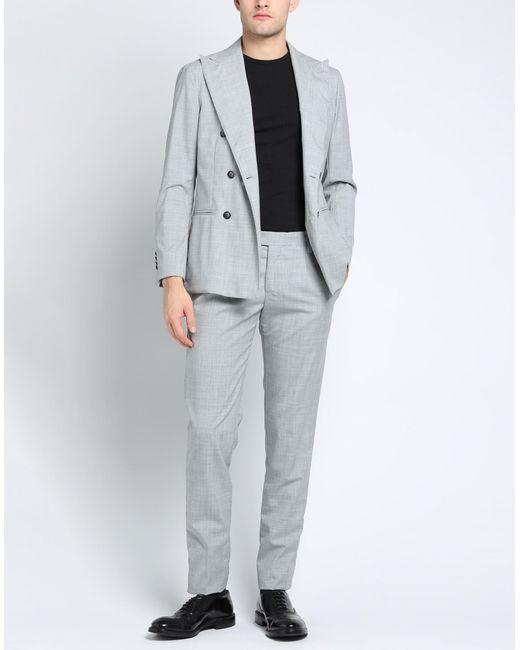 Barba Napoli Gray Suit for men