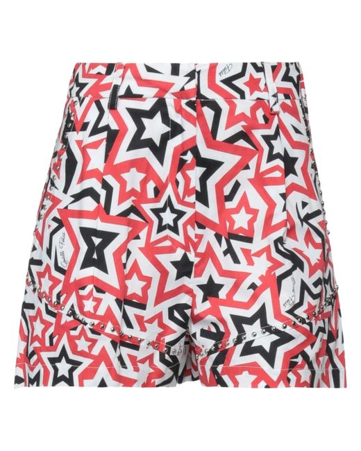 Gaelle Paris Red Shorts & Bermuda Shorts