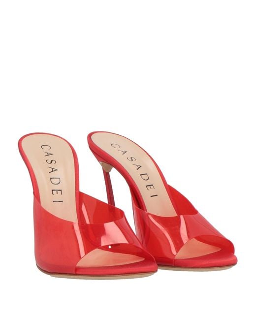 Casadei Red Sandals
