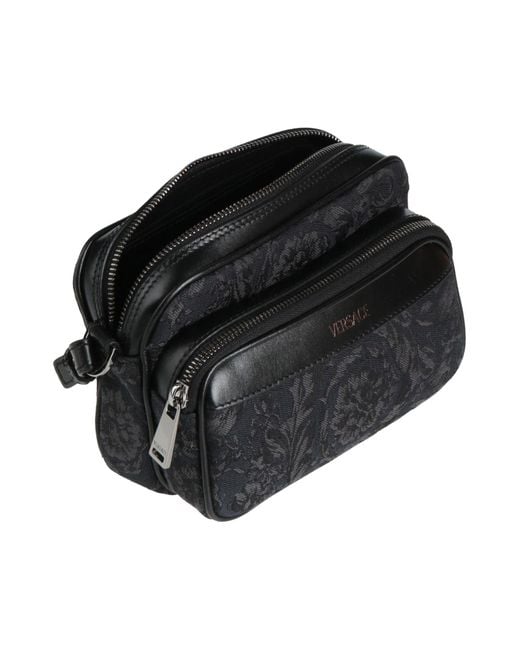 Versace Black Cross-Body Bags