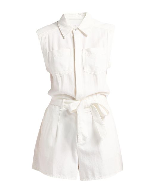 Rag & Bone White Playsuit