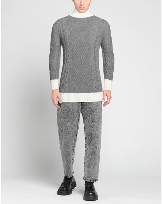 M.Q.J. Gray Turtleneck for men