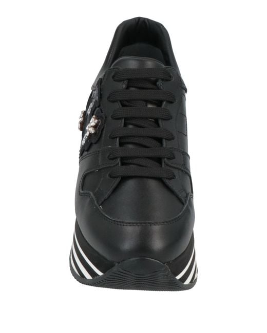 Hogan Black Trainers