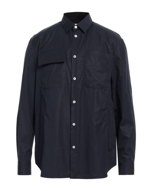 Jil Sander Blue Shirt for men