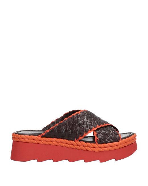 Pons Quintana Red Sandals