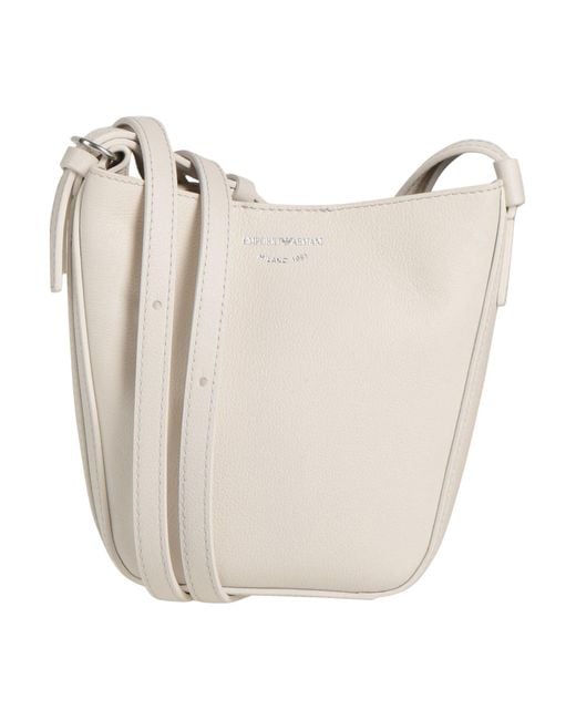 Emporio Armani Crossbody Bag in White Lyst