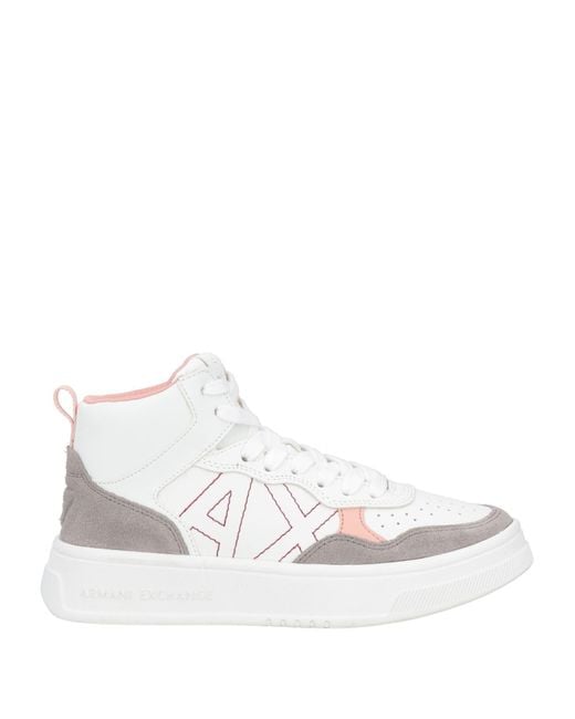 ARMANI EXCHANGE White Trainers