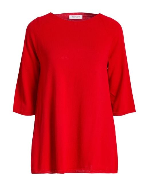 Pullover Kangra de color Red