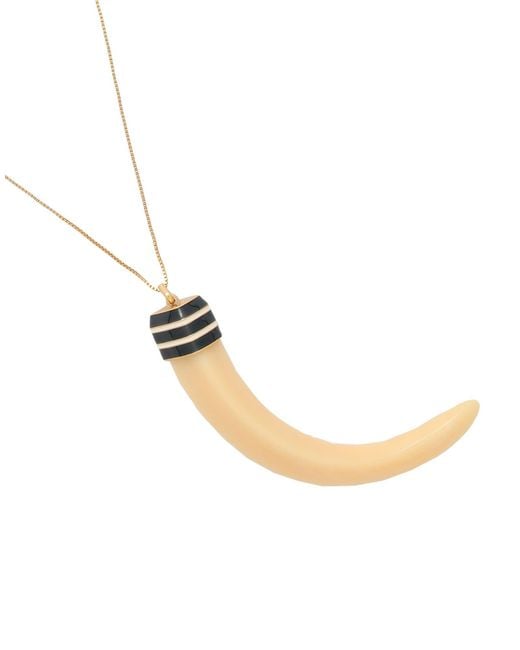 Collar Tory Burch de color White