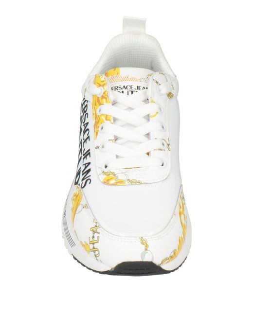 Versace Jeans Couture White Trainers