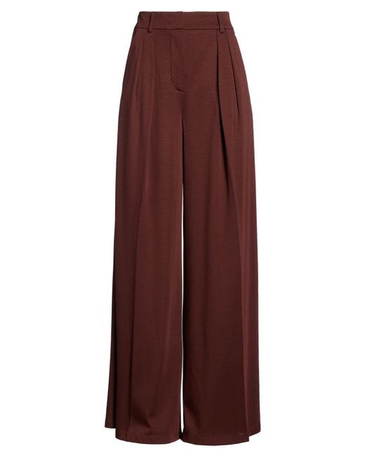 Max Mara Purple Pants Wool