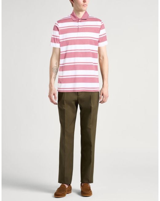 Polo Paul & Shark de hombre de color Pink