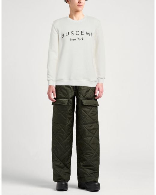 Buscemi White Sweatshirt for men