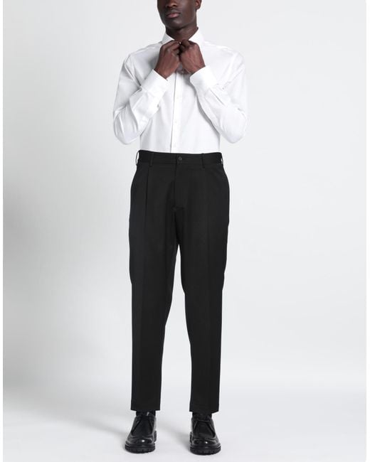 Santaniello Black Trouser for men