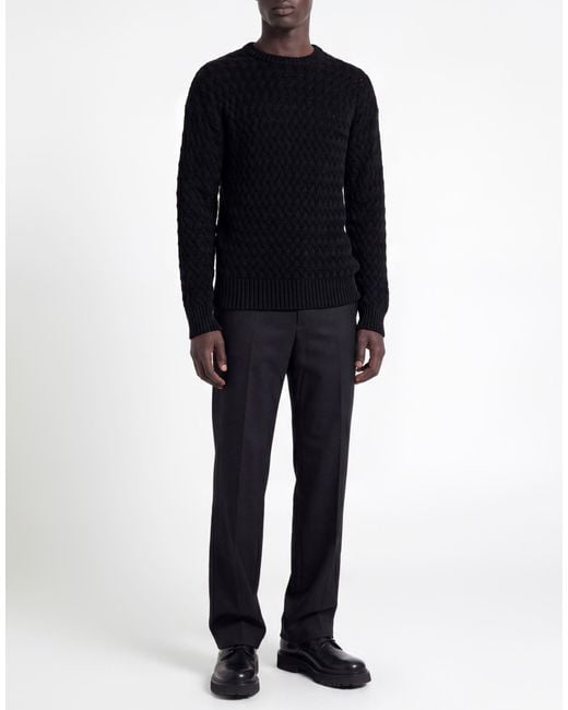 Pullover Alpha Studio pour homme en coloris Black