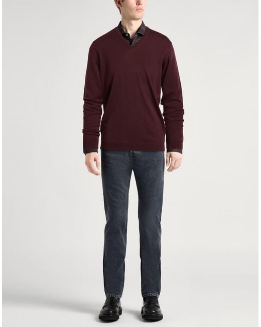 Roberto Collina Pullover in Purple für Herren