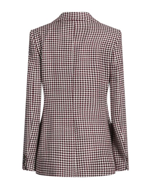 Etro Purple Blazer Viscose, Wool