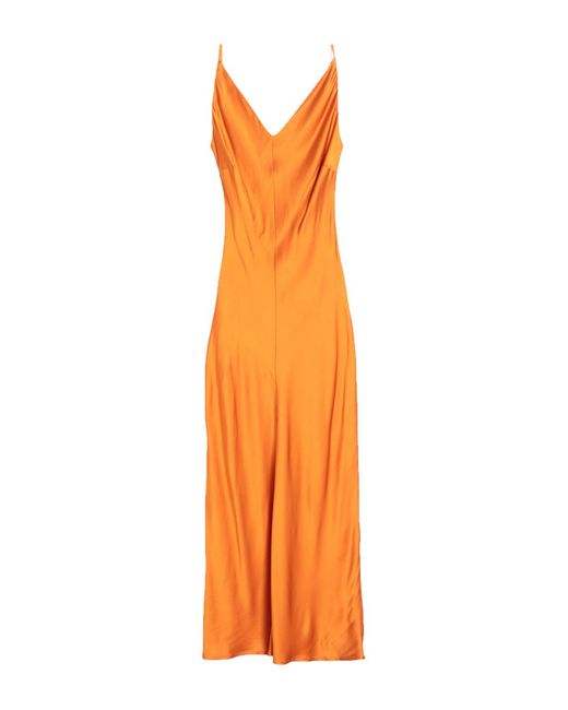 Ottod'Ame Orange Maxi Dress