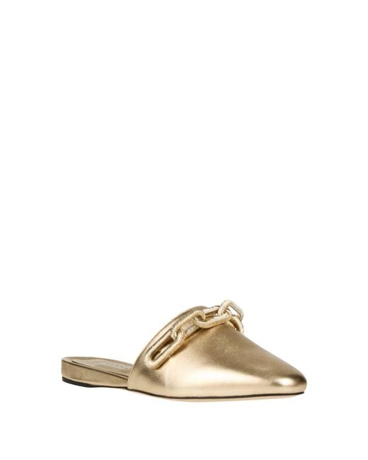 Serena Uziyel Metallic Mules & Clogs