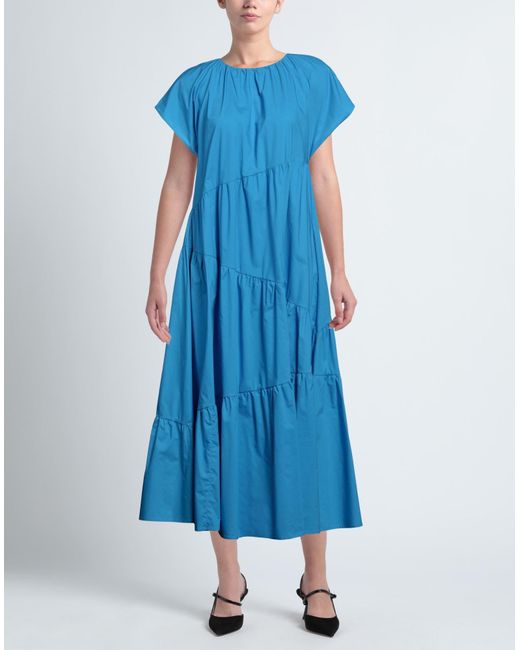 MEIMEIJ Blue Maxi Dress