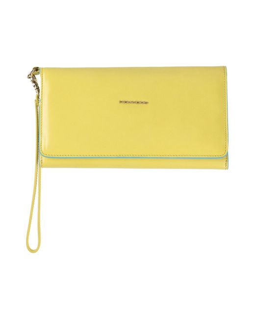 Piquadro Yellow Wallet