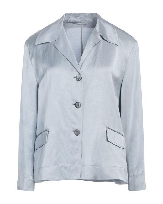 SEVENTY VENEZIA Blue Sky Blazer Viscose, Linen