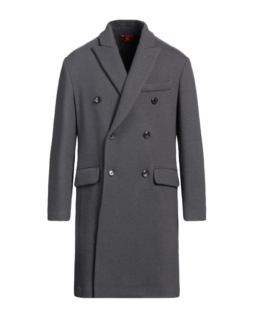 Barena Gray Coat Virgin Wool, Polyamide for men