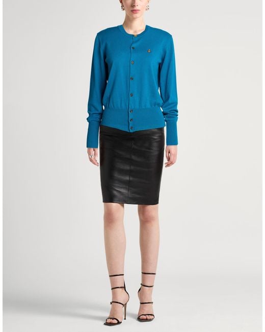 Vivienne Westwood Blue Cardigan Cotton
