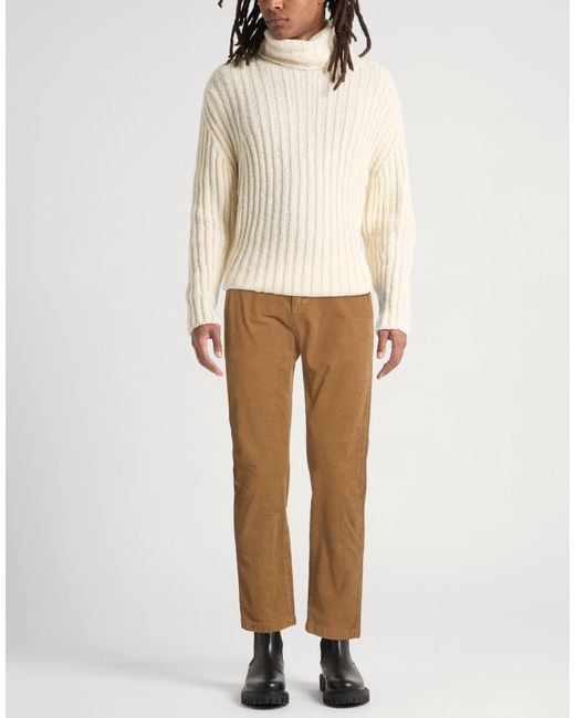 Department 5 Natural Camel Pants Cotton, Elastane for men