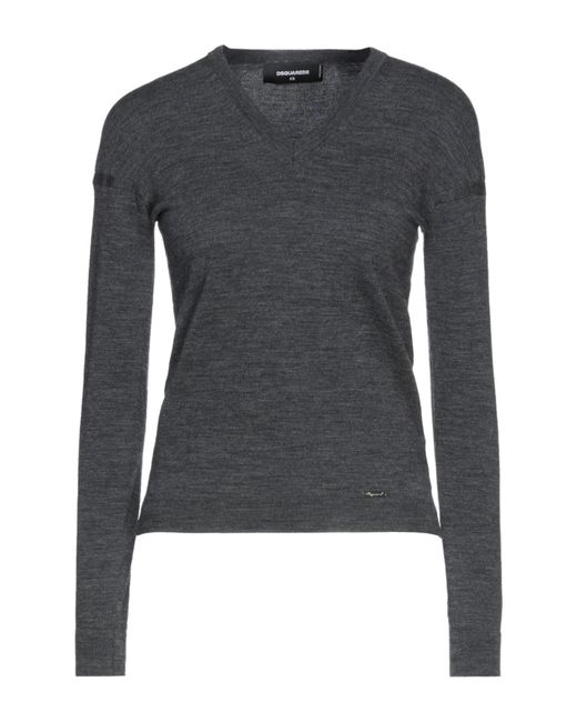 DSquared² Black Sweater Wool, Polyester