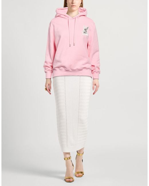Lanvin Pink Sweatshirt Cotton, Elastane, Recycled Polyester, Viscose