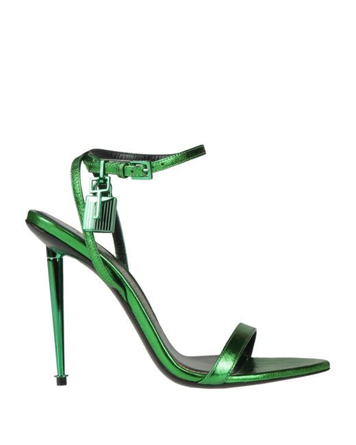 Tom Ford Green Sandale