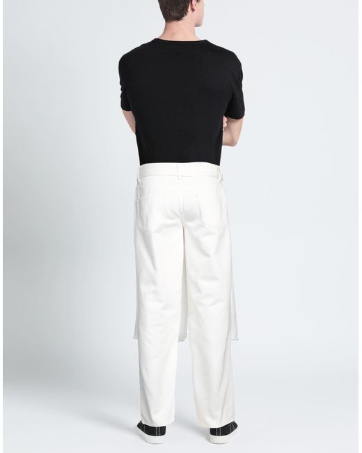 Pantalon en jean Dries Van Noten pour homme en coloris White