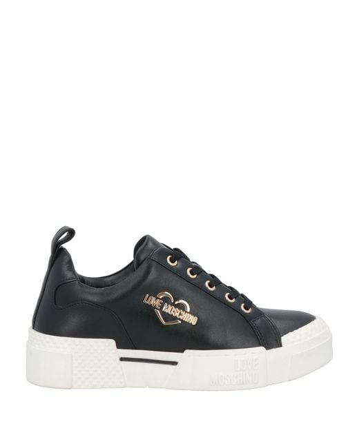 Love Moschino Women's Black Sneakers