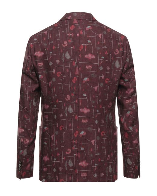 Etro Multicolor Suit Jacket for men