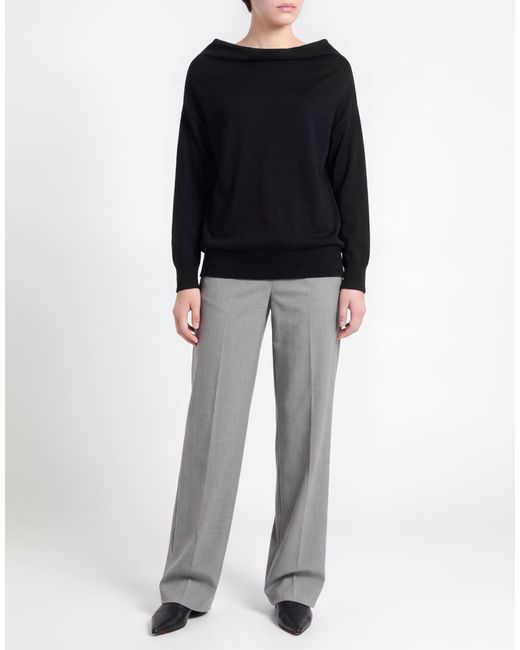 Alpha Studio Blue Turtleneck Merino Wool