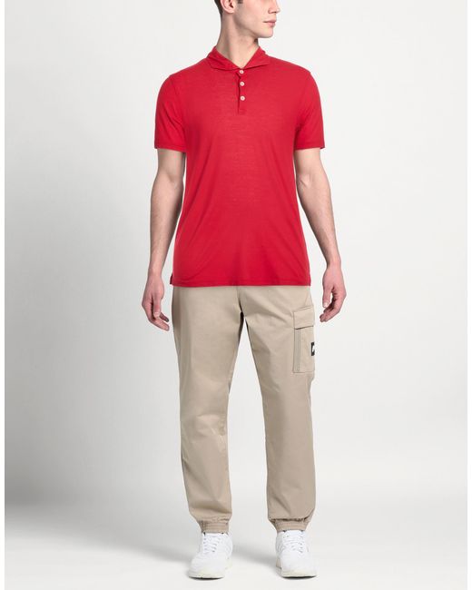 Jeordie's Red Polo Shirt for men